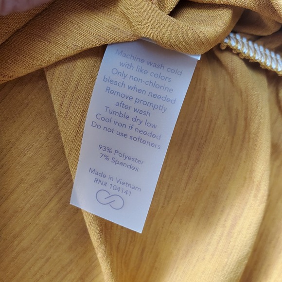 CALIA Golf Activewear Top Women M Brown Texture Long Sleeve Odor Control UPF 50+ - Picture 9 of 9